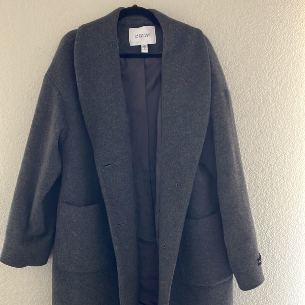 DEREK LAM 10 CROSBY XXL Wool Coat